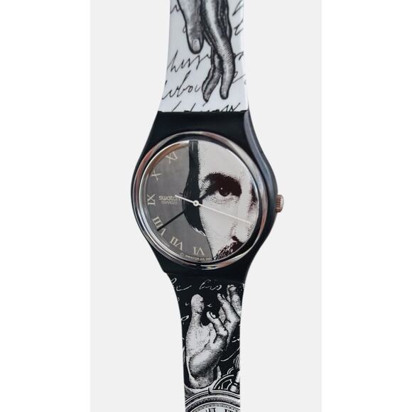 Vintage Swatch Watch GLANCE GB149 1992 Standard Gents READ DESCRIPTION PLEASE - Picture 2 of 9